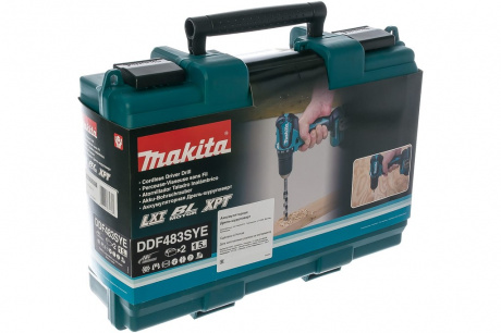 Купить Дрель аккумуляторная Makita DDF 483 SYE Li-ion фото №6