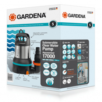 Купить Насос дренажный Gardena для чистой воды 17000 Aquasensor 09036-20.000.00 фото №3