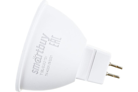 Купить Лампа светодиодная Smartbuy SBL-GU5_3-07-40K-12V GU5 3 12V 7W 4000K 560lm фото №1